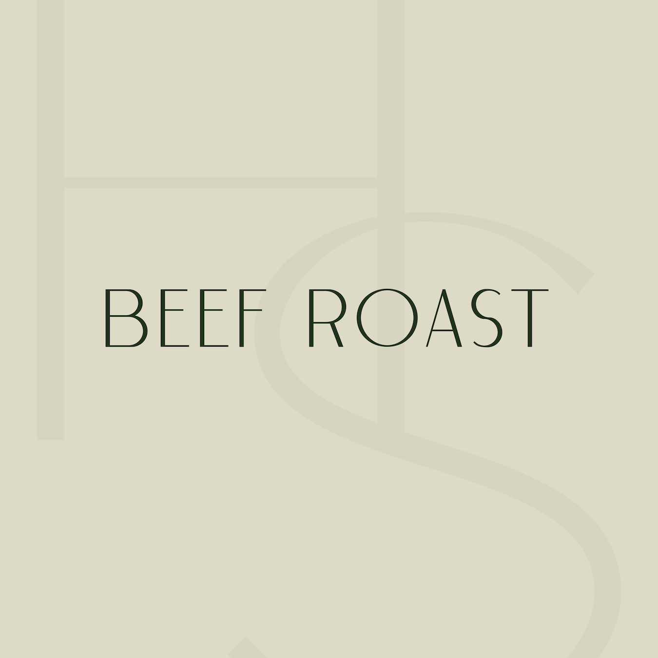 Beef Roast