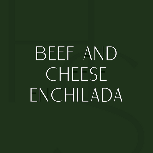 Beef and Cheese Enchilada
