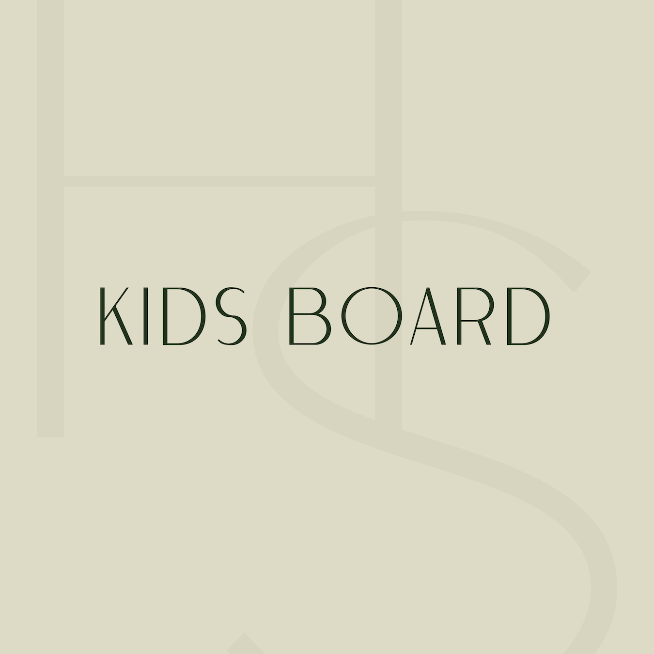 Kids Board